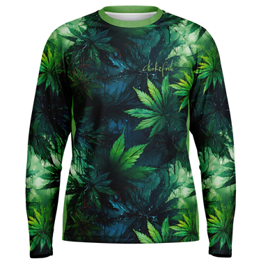 Chokefish™ Long Sleeve Every Day All Weather Cannabis Shirt Men's-012